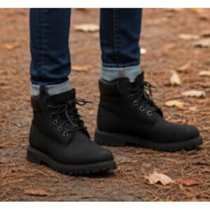 Timberland Brown Interior Label size 4 junior in great condition